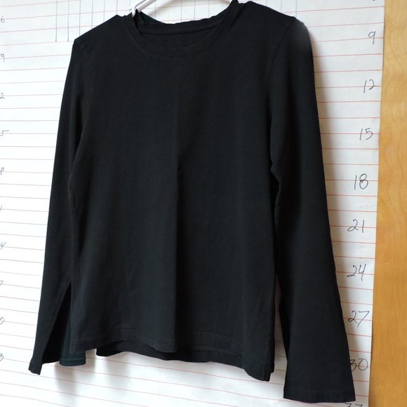 EXPRESS BLEUS women's top  no size tag  dark green - Picture 4 of 5